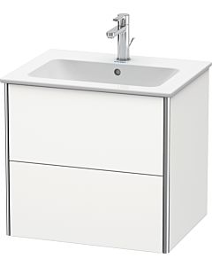 Duravit Meuble sous Duravit XSquare XS417103636 61x56x47,8cm, 2 tiroirs, blanc