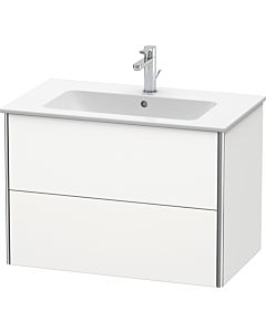 Duravit XSquare Waschtisch-Unterschrank XS417203636 81x56x47,8cm, 2 Schubkästen, weiß seidenmatt