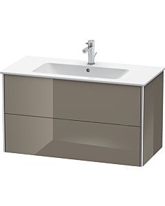 Duravit XSquare Duravit XSquare XS417308989 101x56x47.8cm, 2 drawers, Flannel Grey hochglanz