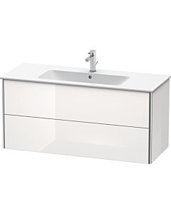 Duravit XSquare Duravit XS417408585 121x56x47.8cm, 2 tiroirs, blanc brillant