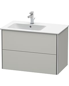 Duravit XSquare Duravit XSquare XS417600707 81x56x47,8cm, 2 drawers, basin left, concrete gray matt