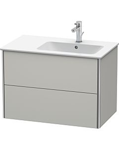 Duravit XSquare Duravit XSquare XS417700707 81x56x47,8cm, 2 drawers, basin right, concrete gray matt