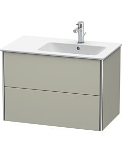 Duravit XSquare Duravit XSquare XS417706060 81x56x47,8cm, 2 drawers, basin right, taupe satin finish