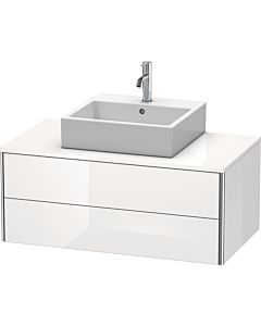 Duravit XSquare Waschtisch-Unterschrank XS491102222 100x40x54,8cm, 2 Schubkästen, weiß hochglanz
