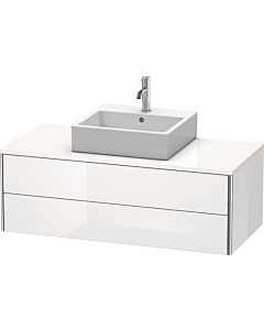 Duravit XSquare Waschtisch-Unterschrank XS491202222 120x40x54,8cm, 2 Schubkästen, weiß hochglanz