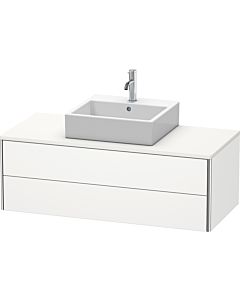 Duravit XSquare Waschtisch-Unterschrank XS491203636 120x40x54,8cm, 2 Schubkästen, weiß seidenmatt