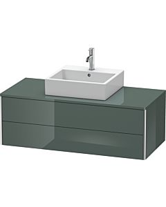 Duravit XSquare Waschtisch-Unterschrank XS491203838 120x40x54,8cm, 2 Schubkästen, Dolomiti Grey hochglanz