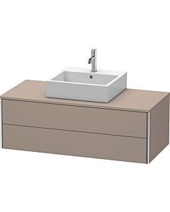 Duravit XSquare Duravit XS491204343 120x40x54.8cm, 2 tiroirs, basalte mat