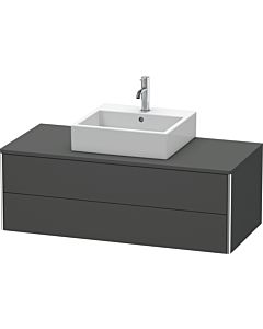 Duravit XSquare XS491204949 120x40x54.8cm, 2 tiroirs, Graphit mat
