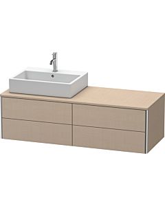 Duravit XSquare Duravit XSquare XS4913L7575 140x40x54,8cm, 4 drawers, left, Leinen