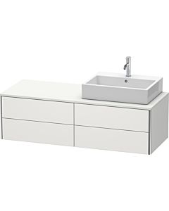 Duravit XSquare XS4913R3939 140x40x54,8cm, 4 tiroirs, droite, Nordic weiß