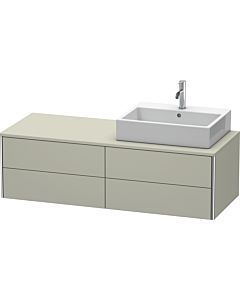 Duravit XSquare Duravit XSquare XS4913R6060 140x40x54.8cm, 4 drawers, right, Taupe