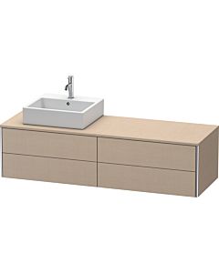 Duravit XSquare Duravit XSquare XS4914L7575 160x40x54,8cm, 4 drawers, left, Leinen