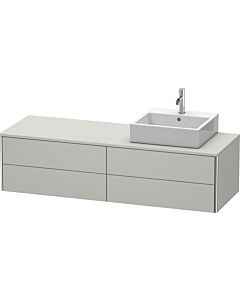 Duravit XSquare Duravit XSquare XS4914R0707 160x40x54.8cm, 4 drawers, right, concrete gray matt