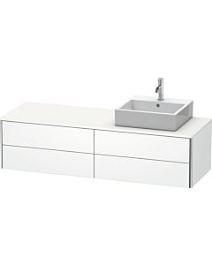 Duravit XSquare Duravit XS4914R1818 160x40x54,8cm, 4 tiroirs, droit, blanc mat