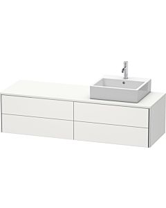 Duravit XSquare XS4914R3939 160x40x54.8cm, 4 tiroirs, droite, Nordic weiß mat
