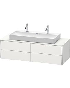 Duravit XSquare Meuble sous lavabo XS4915M3939 140x40x54,8cm, 4 tiroirs, Nordic weiß