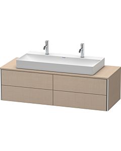 Duravit XSquare Duravit XSquare XS4915M7575 140x40x54,8cm, 4 drawers, Leinen