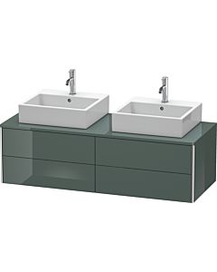 Duravit XSquare Duravit XSquare XS4916B3838 140x40x54,8cm, 4 drawers, both sides, Dolomiti Grey high gloss