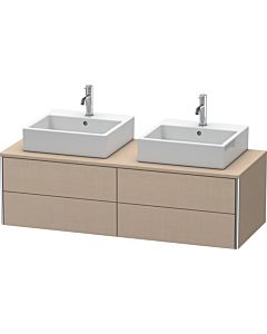 Duravit XSquare Duravit XSquare XS4916B7575 140x40x54,8cm, 4 drawers, both sides, Leinen
