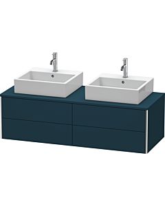 Duravit XSquare Duravit XSquare XS4916B9898 140x40x54,8cm, 4 drawers, both sides, Nachtblau seidenmatt