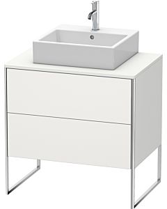 Duravit XSquare Waschtisch-Unterschrank XS492003939 80x53,8x54,8cm, 2 Auszüge, Nordic weiß seidenmatt