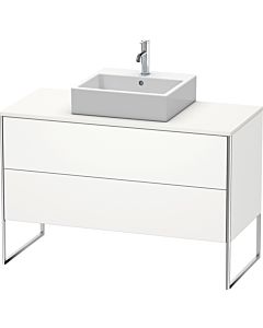 Duravit XSquare Waschtisch-Unterschrank XS492203636 120x53,8x54,8cm, 2 Auszüge, weiß seidenmatt