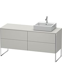 Duravit XSquare Duravit XSquare XS4924R0707 160x53.8x54.8cm, 4 pull-outs, right, concrete gray matt