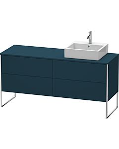 Duravit XSquare Duravit XSquare XS4924R9898 160x53.8x54.8cm, 4 pull-outs, right, Nachtblau seidenmatt