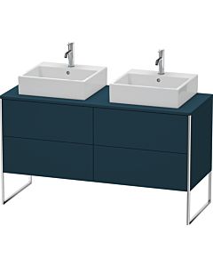 Duravit XSquare Duravit XSquare XS4926B9898 140x53,8x54,8cm, 4 drawers, both sides, Nachtblau seidenmatt