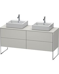 Duravit XSquare Duravit XSquare XS4927B0707 160x53,8x54,8cm, 4 drawers, both sides, matt concrete gray