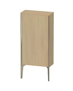 Duravit XViu Halbhochschrank XV1306LB171 50x24x89cm, champagner matt, Tür links, mediterrane eiche