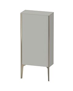 Duravit high cabinet XV1306RB107 50x24x89cm, matt champagne, door on the right, matt concrete gray