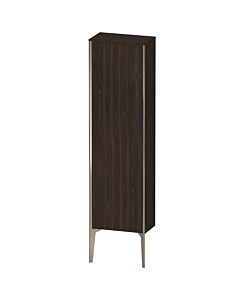 Duravit high cabinet XV1315LB169 40x24x133cm, matt champagne, door on the left, brushed walnut