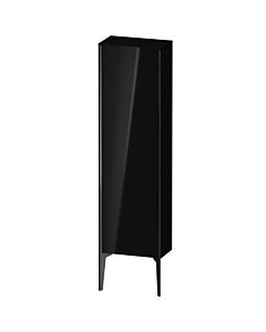 Duravit haut moyen XViu XV1315LB240 40x24x133cm, noir mat, porte à gauche, noir brillant