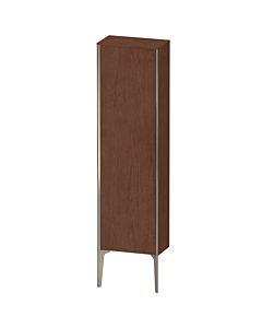 Duravit high cabinet XV1315RB113 40x24x133cm, matt champagne, door on the right, American walnut