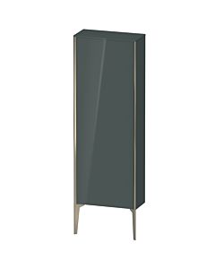 Duravit XViu Halbhochschrank XV1316LB138 50x24x133cm, champagner matt, Tür links, dolomiti grey hochglanz