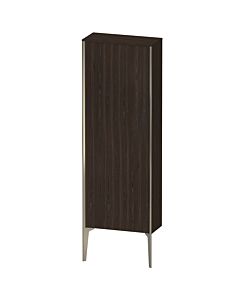 Duravit XViu Halbhochschrank XV1316LB169 50x24x133cm, champagner matt, Tür links, nussbaum gebürstet