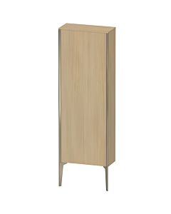 Duravit XViu Halbhochschrank XV1316LB171 50x24x133cm, champagner matt, Tür links, mediterrane eiche