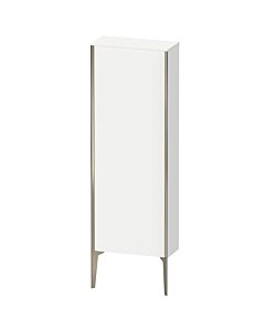 Duravit XViu Halbhochschrank XV1316RB118 50x24x133cm, champagner matt, Tür rechts, weiß matt
