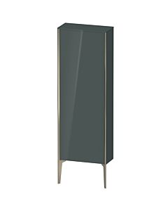 Duravit haut moyen XViu XV1316RB138 50x24x133cm, champagne mat, porte à droite, gris dolomiti brillant