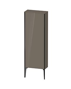 Duravit haut moyen XViu XV1316RB289 50x133x24cm, 2000 , noir mat, butée à droite, gris flanelle brillant