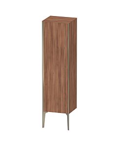 Duravit high cabinet XV1325LB179 40x36x133cm, matt champagne, door on the left, natural walnut