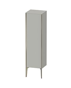 Duravit high cabinet XV1325RB107 40x36x133cm, matt champagne, door on the right, matt concrete gray