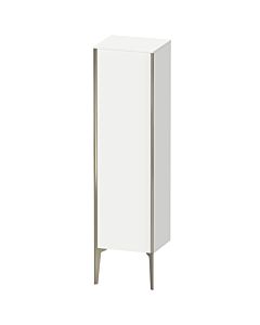 Duravit XViu Halbhochschrank XV1325RB118 40x36x133cm, champagner matt, Tür rechts, weiß matt
