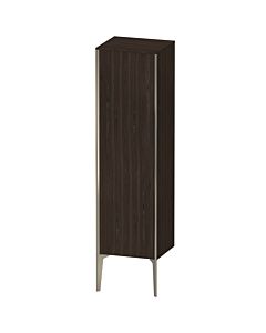 Duravit XViu Halbhochschrank XV1325RB169 40x36x133cm, champagner matt, Tür rechts, nussbaum gebürstet