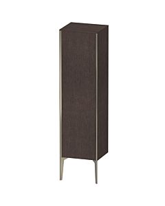 Duravit XViu Halbhochschrank XV1325RB172 40x36x133cm, champagner matt, Tür rechts, eiche dunkel gebürstet