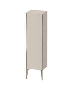Duravit XViu Halbhochschrank XV1325RB191 40x36x133cm, champagner matt, Tür rechts, taupe matt