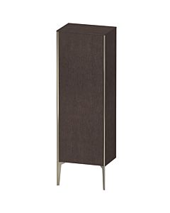 Duravit high cabinet XV1326LB172 50x36x133cm, matt champagne, door on the left, brushed dark oak