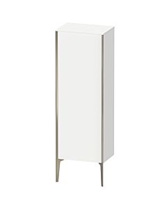 Duravit XViu Halbhochschrank XV1326RB118 50x36x133cm, champagner matt, Tür rechts, weiß matt